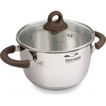 Кастрюля с крышкой RONDELL ARISTOKRAT 24 см, 5,7 л