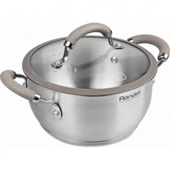 Кастрюля с крышкой RONDELL BALANCE 20 см, 2,8 л Кастрюля с крышкой RONDELL BALANCE 20 см, 2,8 л
