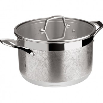 Кастрюля с крышкой RONDELL FANCY 24 см, 5,5 л Кастрюля с крышкой RONDELL FANCY 24 см, 5,5 л