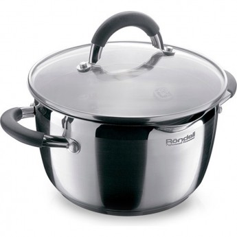 Кастрюля с крышкой RONDELL FLAMME 24 см, 5,7 л Кастрюля с крышкой RONDELL FLAMME 24 см, 5,7 л