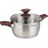 Кастрюля с крышкой RONDELL IMPULSE 24 см, 4,8 л RDS-1018
