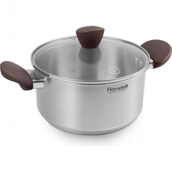 Кастрюля с крышкой RONDELL KORTADO 24 см, 4,8 л Кастрюля с крышкой RONDELL KORTADO 24 см, 4,8 л