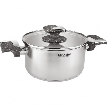 Кастрюля с крышкой RONDELL MARMARA 20 см, 2,9 л Кастрюля с крышкой RONDELL MARMARA 20 см, 2,9 л