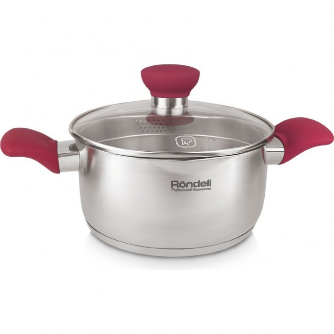 Кастрюля с крышкой RONDELL PROVOKE 18 см, 2,1 л RDS-986