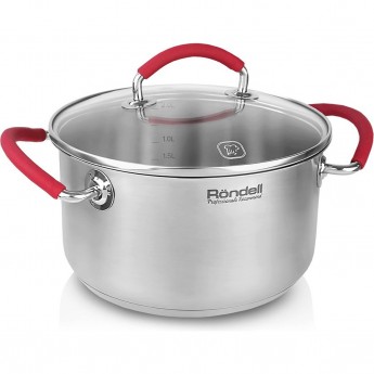 Кастрюля с крышкой RONDELL SORGE 18 см, 2,1 л Кастрюля с крышкой RONDELL SORGE 18 см, 2,1 л