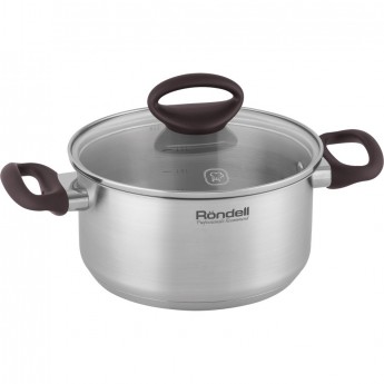 Кастрюля с крышкой RONDELL TIERNO RDS-1591 18 см 2,0 л Кастрюля с крышкой RONDELL TIERNO RDS-1591 18 см 2,0 л
