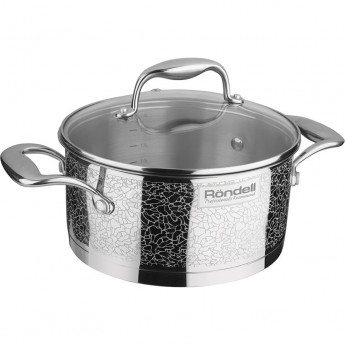 Кастрюля с крышкой RONDELL VINTAGE 24 см, 5 л Кастрюля с крышкой RONDELL VINTAGE 24 см, 5 л