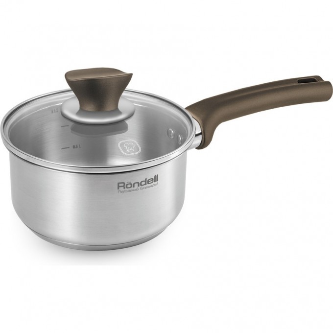 Ковш с крышкой RONDELL ABSOLUTE 16 см, 1,4 л RDS-1165