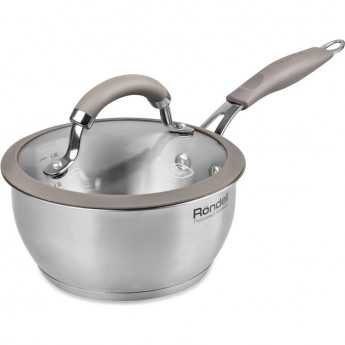 Ковш с крышкой RONDELL BALANCE 16 см, 1,4 л Ковш с крышкой RONDELL BALANCE 16 см, 1,4 л