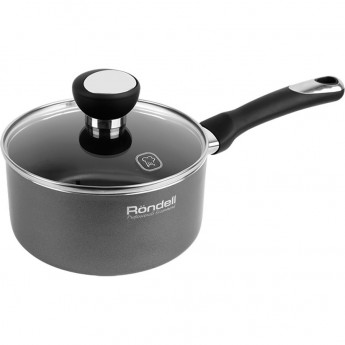 Ковш с крышкой RONDELL ESTHETE 16 см, 1,3 л Ковш с крышкой RONDELL ESTHETE 16 см, 1,3 л