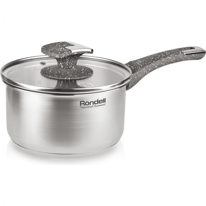 Ковш с крышкой RONDELL MARMARA 16 см, 1,4 л RDS-996