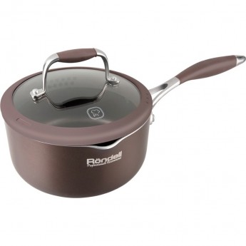 Ковш с крышкой RONDELL MOCCO 18 см, 1,6 л Ковш с крышкой RONDELL MOCCO 18 см, 1,6 л