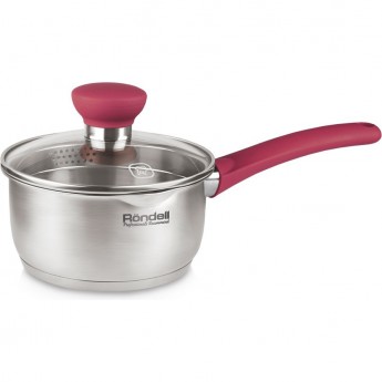 Ковш с крышкой RONDELL PROVOKE 16 см, 1,3 л Ковш с крышкой RONDELL PROVOKE 16 см, 1,3 л