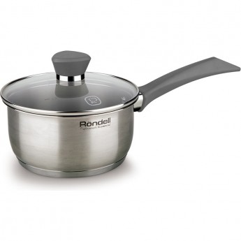 Ковш с крышкой RONDELL STRIKE 16 см 1,3 л Ковш с крышкой RONDELL STRIKE 16 см 1,3 л