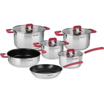 Набор посуды 10 предметов RONDELL SAVVY RDS-1189 Набор посуды 10 предметов RONDELL SAVVY RDS-1189
