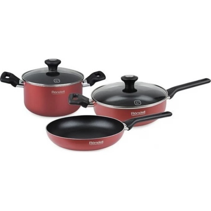 Набор посуды 3 предмета RONDELL KORALLE RDA-887