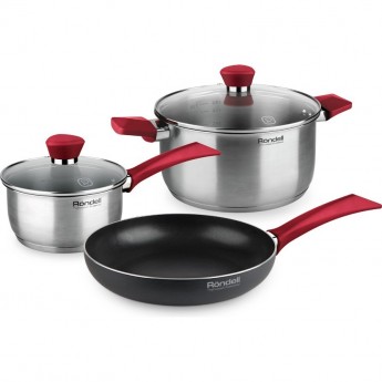 Набор посуды 5 предметов RONDELL STRIKE RDS-1217 Набор посуды 5 предметов RONDELL STRIKE RDS-1217