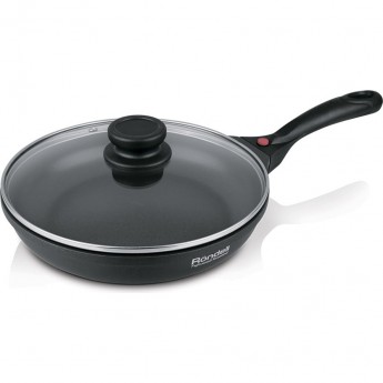 Сковорода с крышкой RONDELL ELEMENTS 24х5 см со съемной ручкой Сковорода с крышкой RONDELL ELEMENTS 24х5 см со съемной ручкой