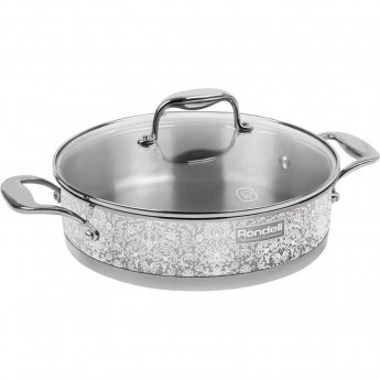Сотейник с крышкой RONDELL AJOUR 26х6,5 см Сотейник с крышкой RONDELL AJOUR 26х6,5 см