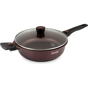 Сотейник с крышкой RONDELL KORTADO 28х8 см со съемной ручкой Сотейник с крышкой RONDELL KORTADO 28х8 см со съемной ручкой