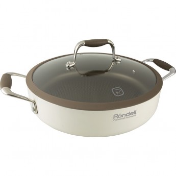 Сотейник с крышкой RONDELL LATTE 26х6,4 см Сотейник с крышкой RONDELL LATTE 26х6,4 см