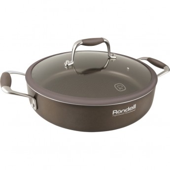 Сотейник с крышкой RONDELL MOCCO 26х6,4 см Сотейник с крышкой RONDELL MOCCO 26х6,4 см