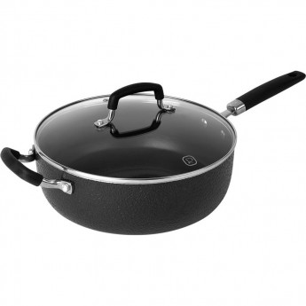 Сотейник с крышкой RONDELL MOONSTONE 28х8,7 см Сотейник с крышкой RONDELL MOONSTONE 28х8,7 см