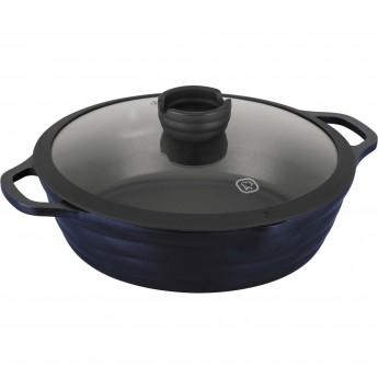 Сотейник с крышкой RONDELL ROYAL BLUE 28х8 см Сотейник с крышкой RONDELL ROYAL BLUE 28х8 см