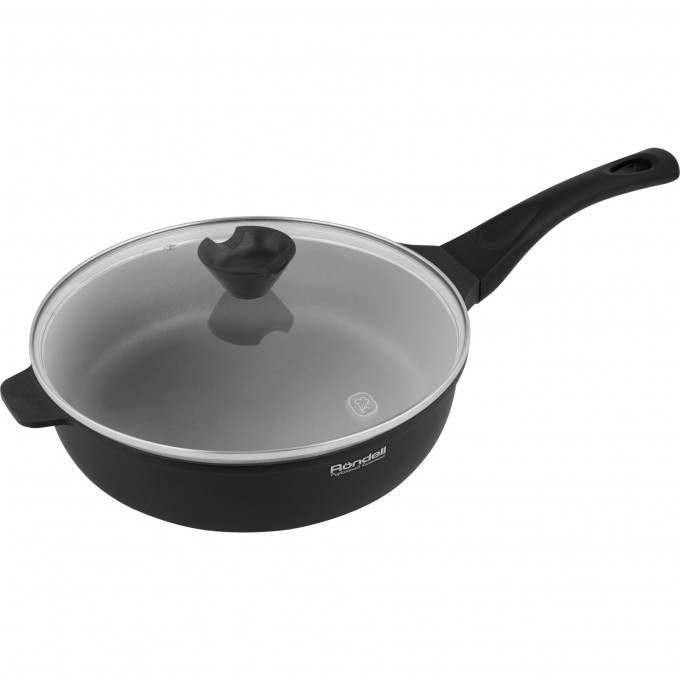 Сотейник с крышкой RONDELL SCHWARZ 28х8 см RDA-1682