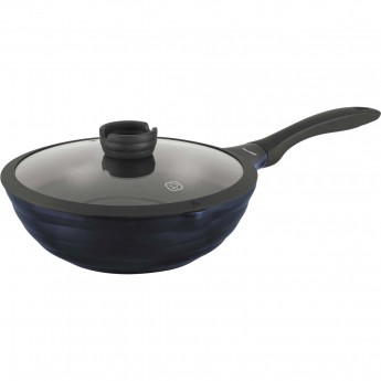 Вок с крышкой RONDELL ROYAL BLUE 28х9 см